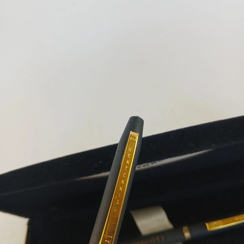 Vintage Centennial Pen & Pencil Set With  Personalized Name Made In USA